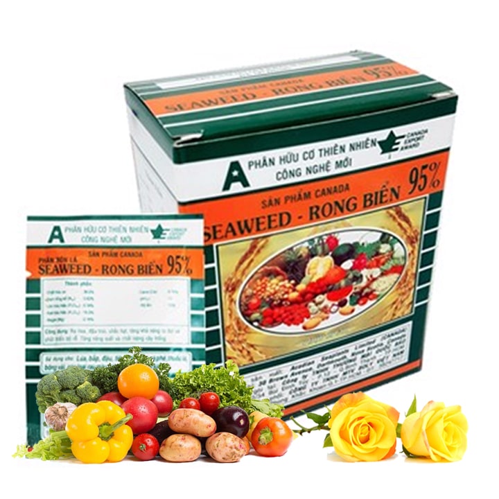 Phân Bón Lá Hữu Cơ Rong Biển SEAWEED - Rong Biển 95% - Ra Hoa, Đậu Trái, Chắc Hạt Phân Bón Lá Hữu Cơ Rong Biển SEAWEED - Rong Biển 95% - Ra Hoa, Đậu Trái, Chắc Hạt