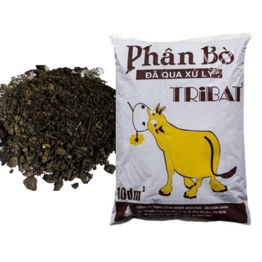Phân bò sạch hữu cơ nguyên chất Tribat 10dm3 – Đã qua xử lý Phân bò sạch hữu cơ nguyên chất Tribat 10dm3 – Đã qua xử lý