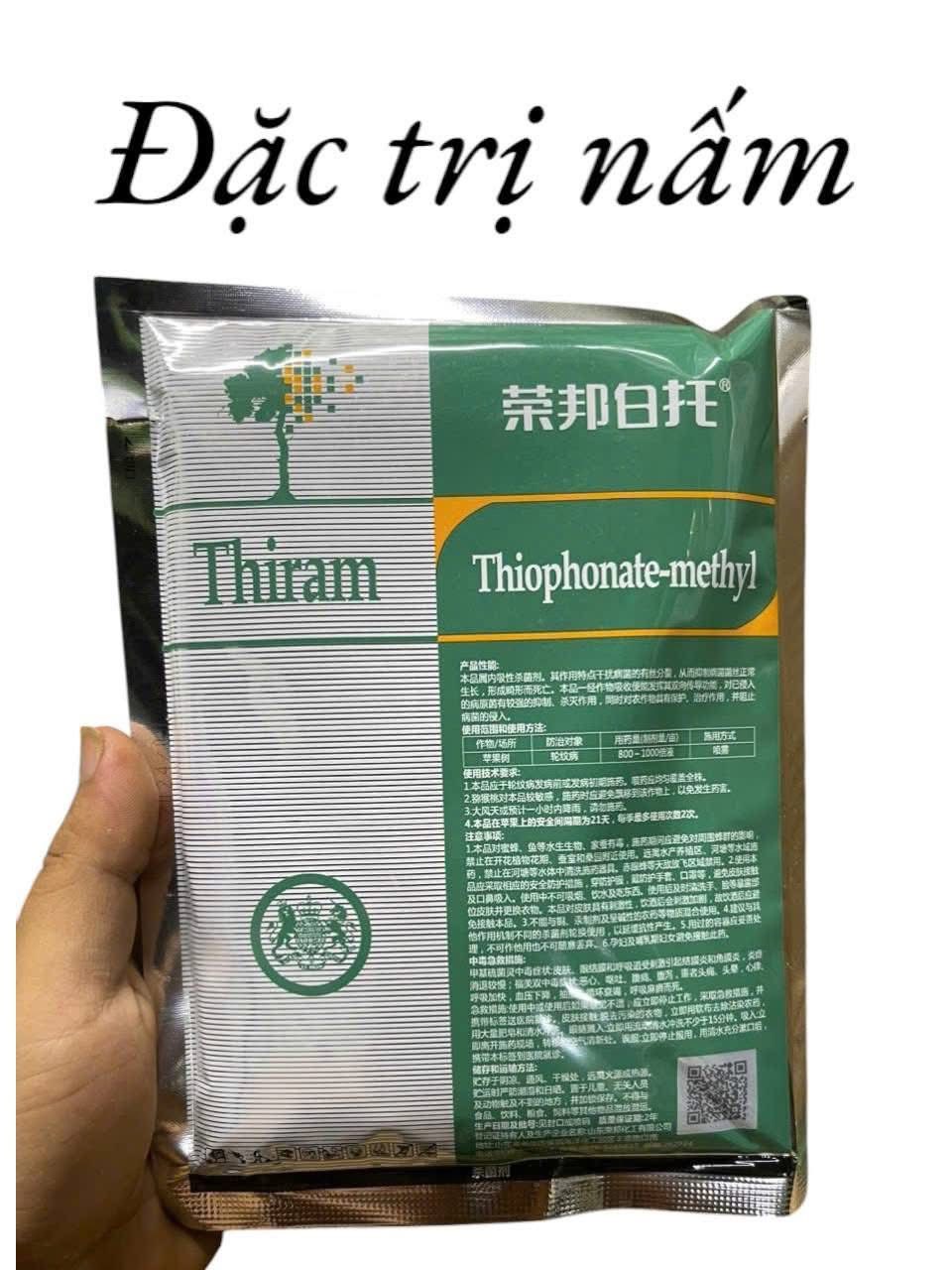 Thuốc Đặc trị nấm tổng hợp phổ tác dụng cực mạnh Thiram 40% nội địa trung Thuốc Đặc trị nấm tổng hợp phổ tác dụng cực mạnh Thiram 40% nội địa trung