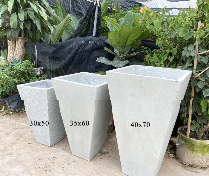 Chậu Đá Mài Vuông Vát Chậu Đá Mài Vuông Vát